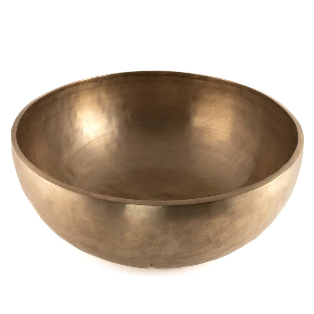 Extra Large Hand Beaten Singing Bowl No.19-Siesta Crafts