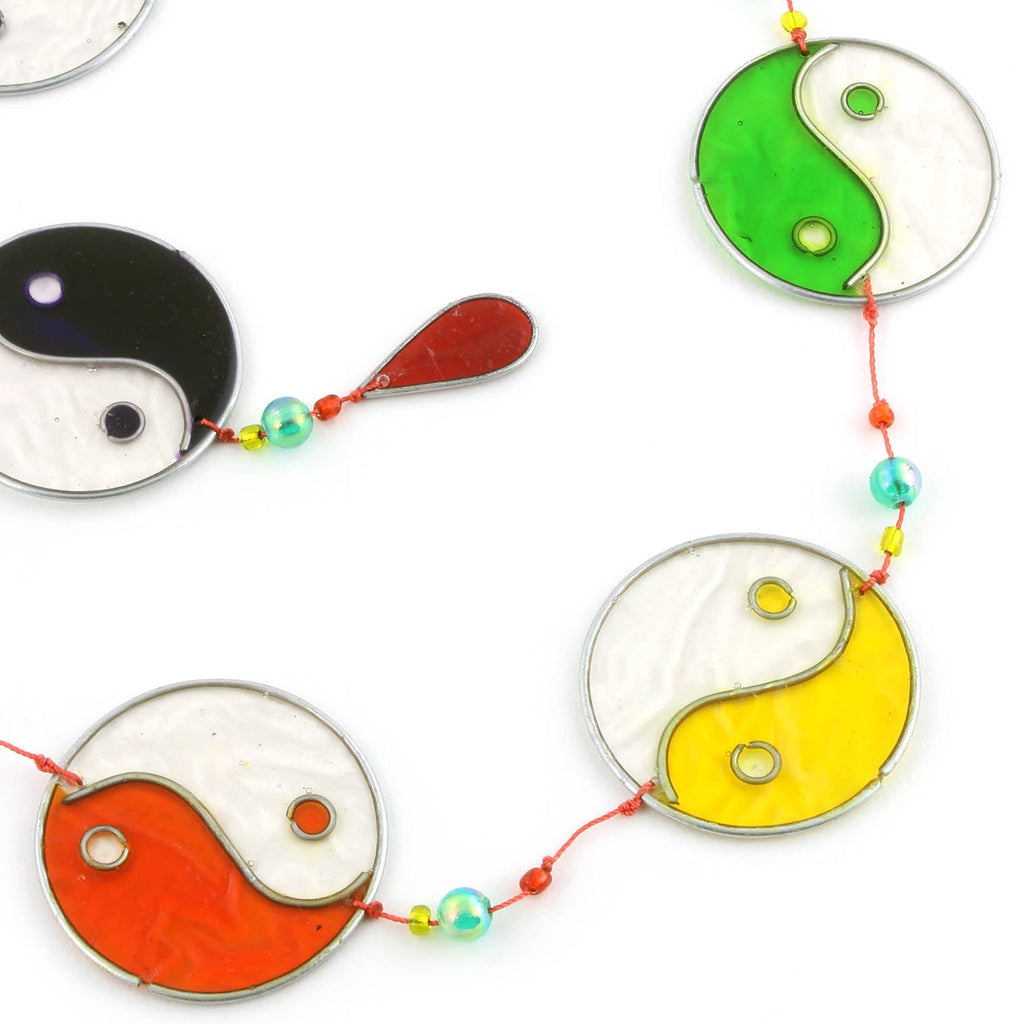 String of Yin Yang Suncatcher-Siesta Crafts