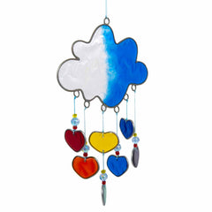 Raincloud Rainbow Suncatcher-Siesta Crafts
