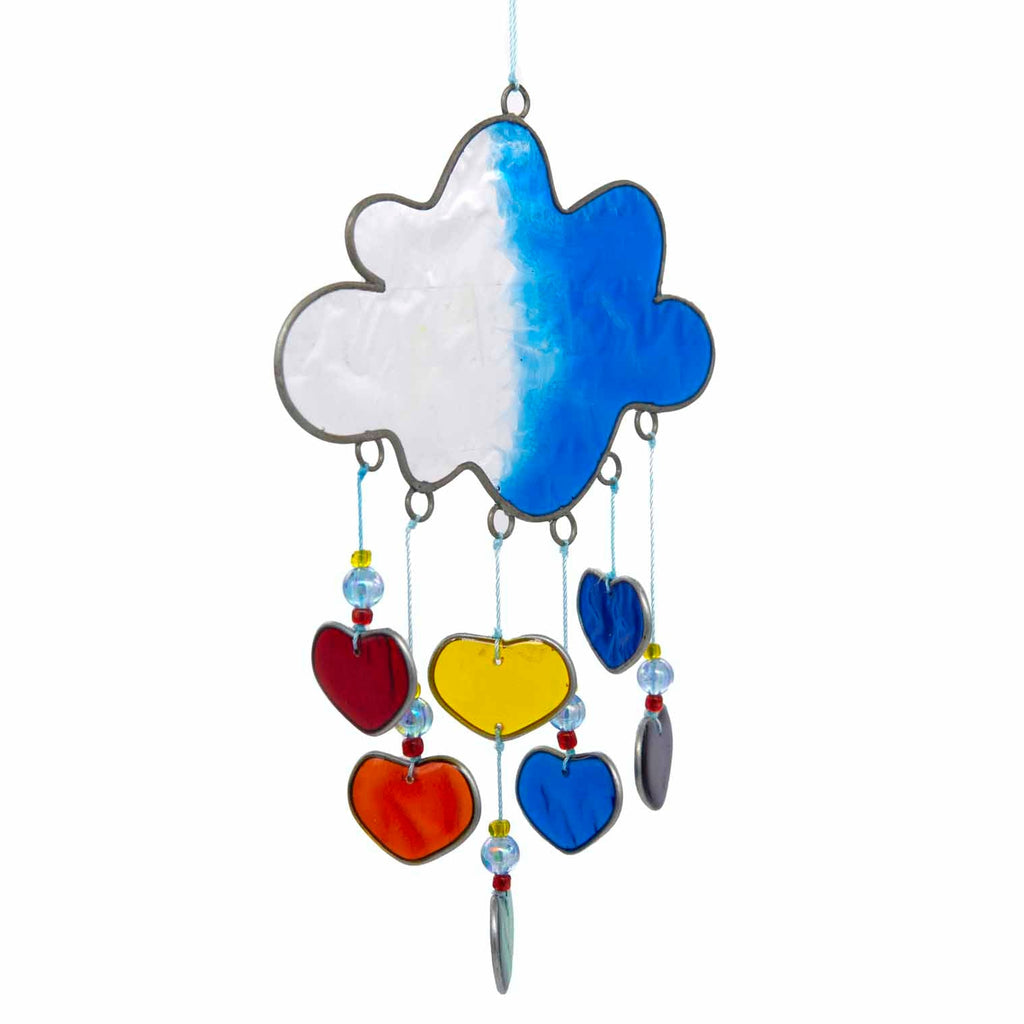 Raincloud Rainbow Suncatcher-Siesta Crafts