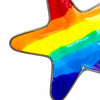 Rainbow Star Suncatcher-Siesta Crafts