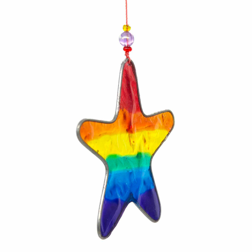 Rainbow Star Suncatcher-Siesta Crafts