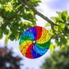 Rainbow Spiral Suncatcher-Siesta Crafts