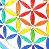 Giant Flower of Life Suncatcher-Siesta Crafts
