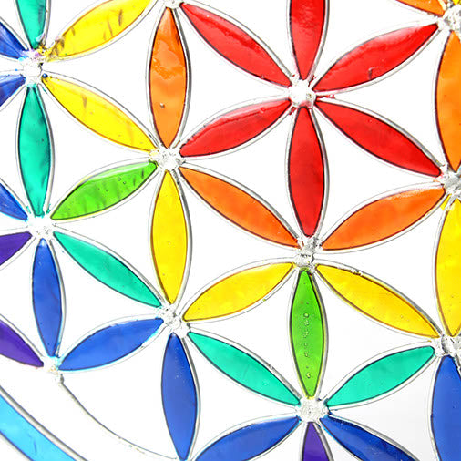 Giant Flower of Life Suncatcher-Siesta Crafts