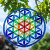 Giant Flower of Life Suncatcher-Siesta Crafts