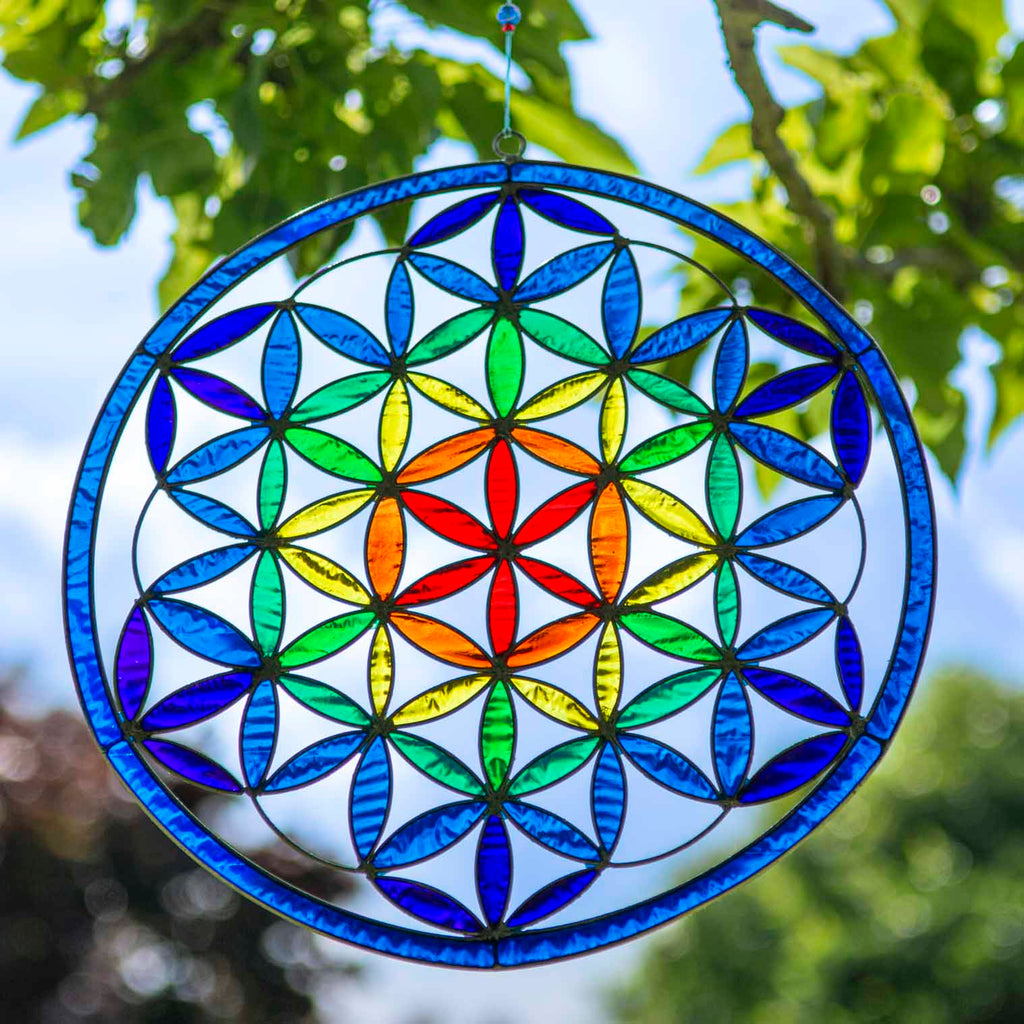 Giant Flower of Life Suncatcher-Siesta Crafts