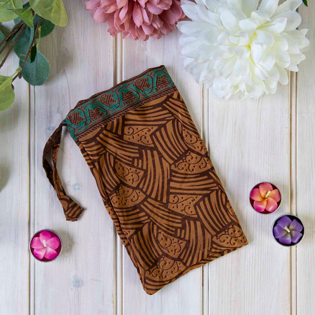 Recycled Sari Pouch-Siesta Crafts