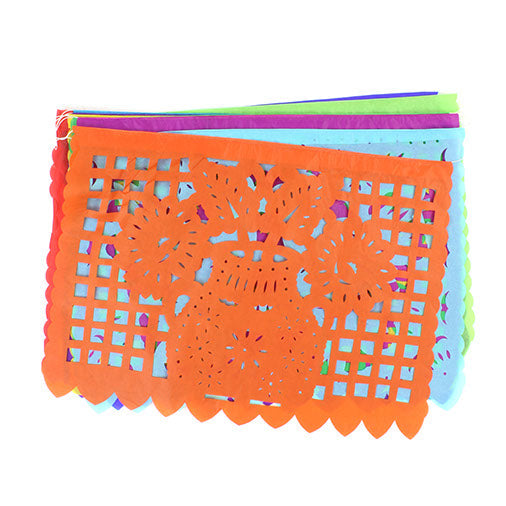 Papel Picardo Tissue Flower Bunting-Siesta Crafts