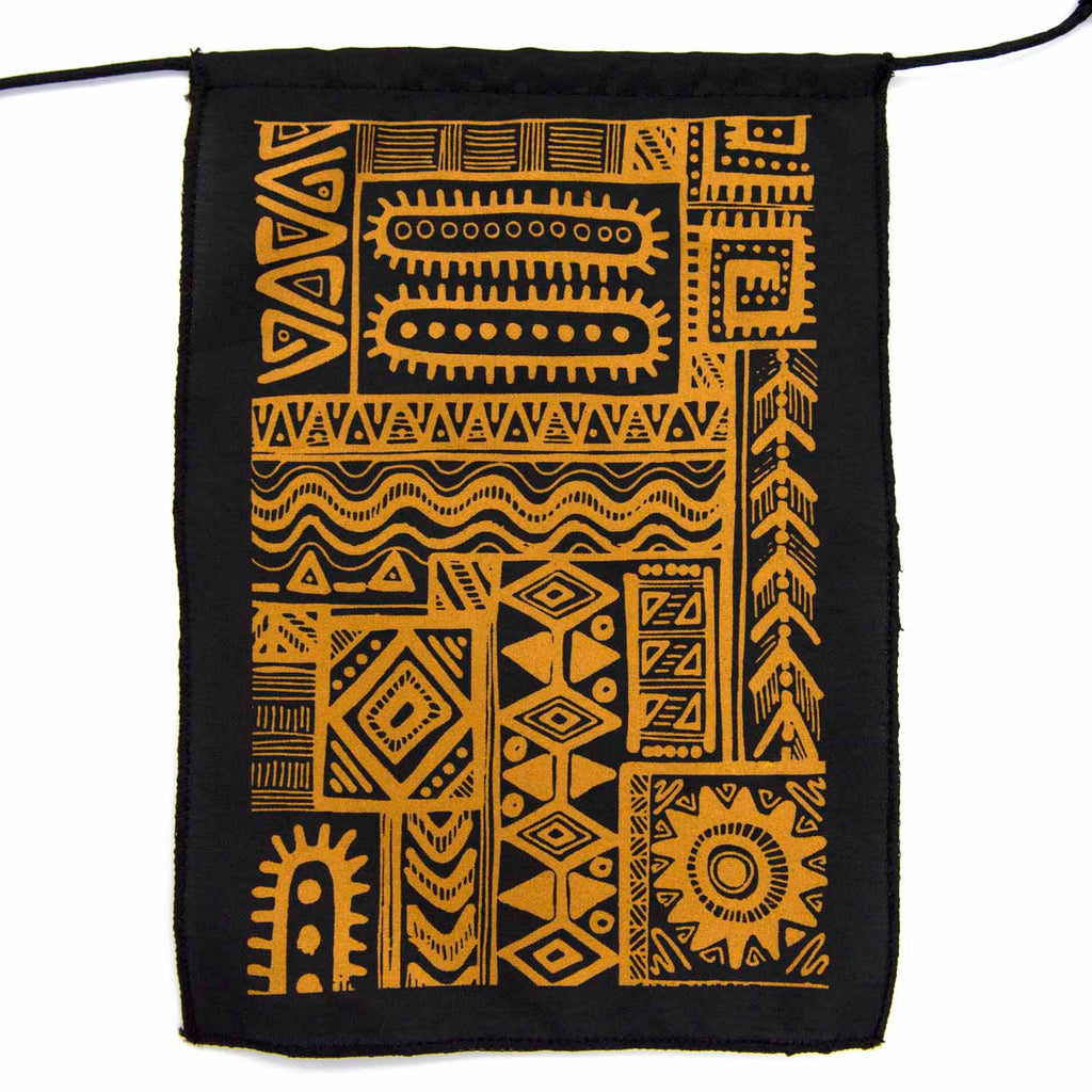 Black and Gold Bunting-Siesta Crafts