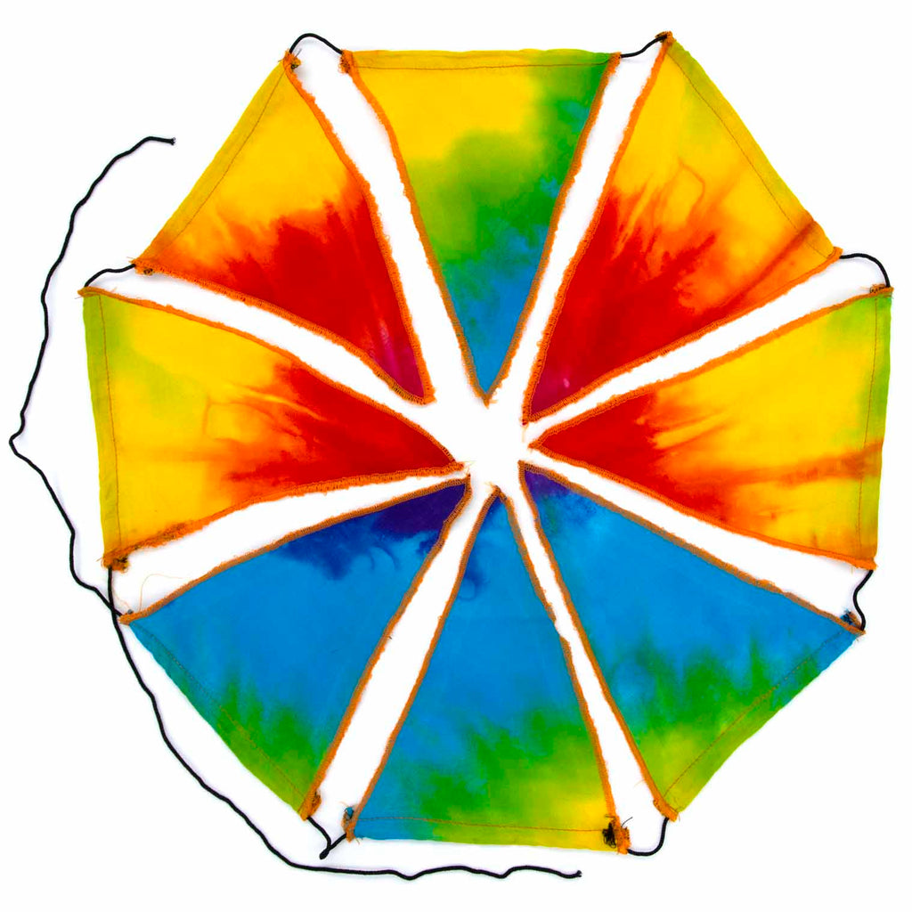 Rainbow Tie Dye Bunting-Siesta Crafts