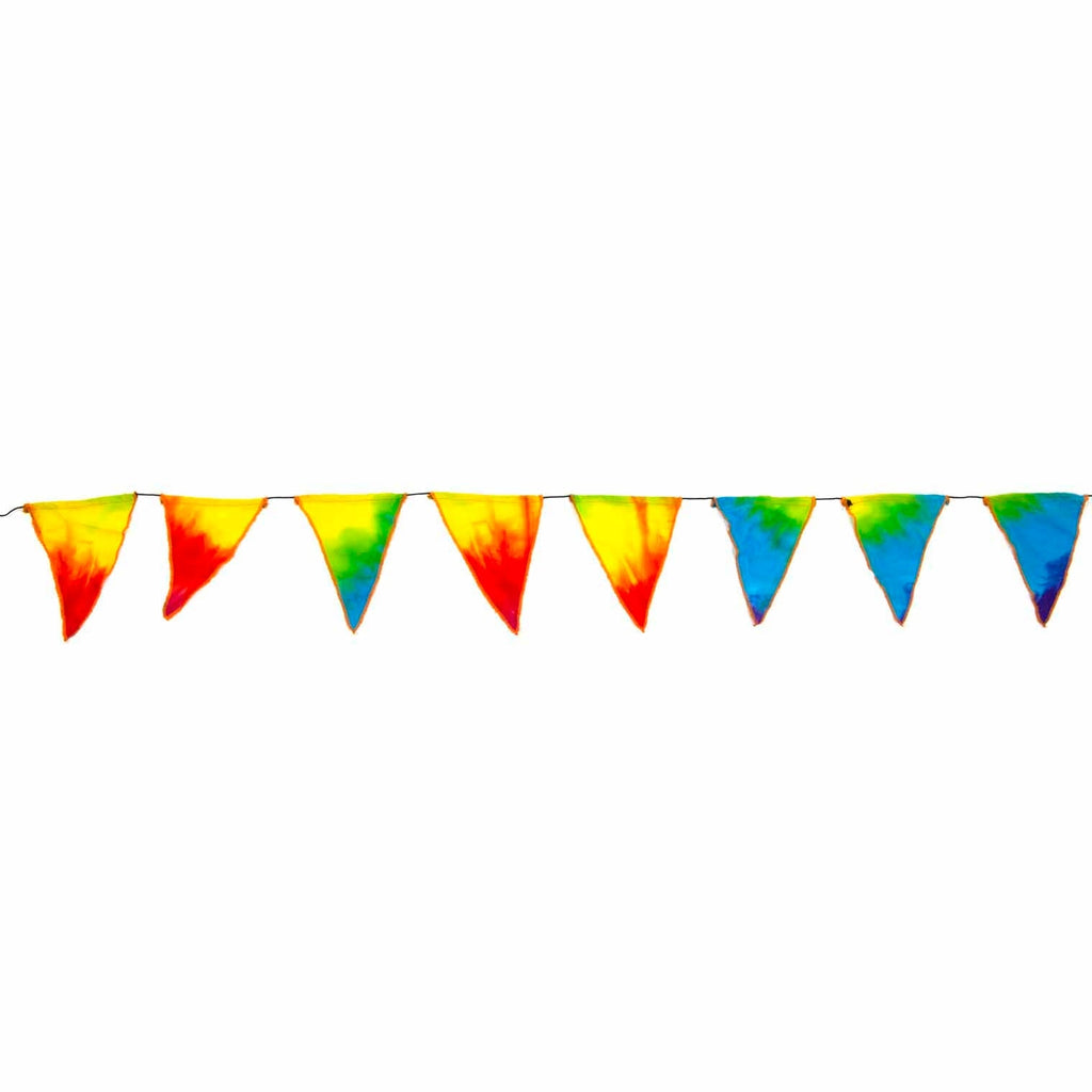 Rainbow Tie Dye Bunting-Siesta Crafts