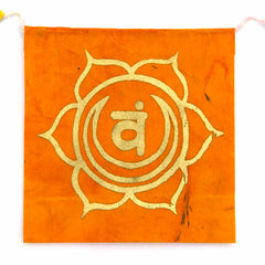 Long Lokta Paper Chakra String - Small-Siesta Crafts