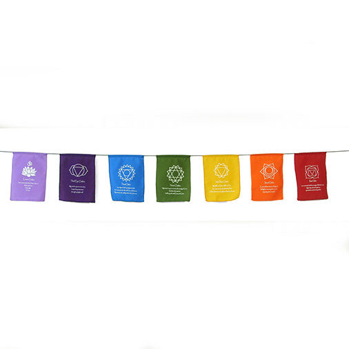 Chakra Prayer Flags-Siesta Crafts