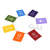 Small Chakra Prayer Flags-Siesta Crafts