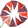 Large Flag Recycled Sari Bunting-Siesta Crafts