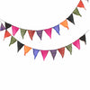 Large Flag Recycled Sari Bunting-Siesta Crafts