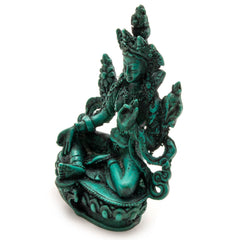 Green Tara Resin Statue-Siesta Crafts