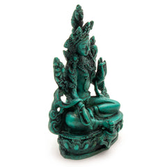 Green Tara Resin Statue-Siesta Crafts