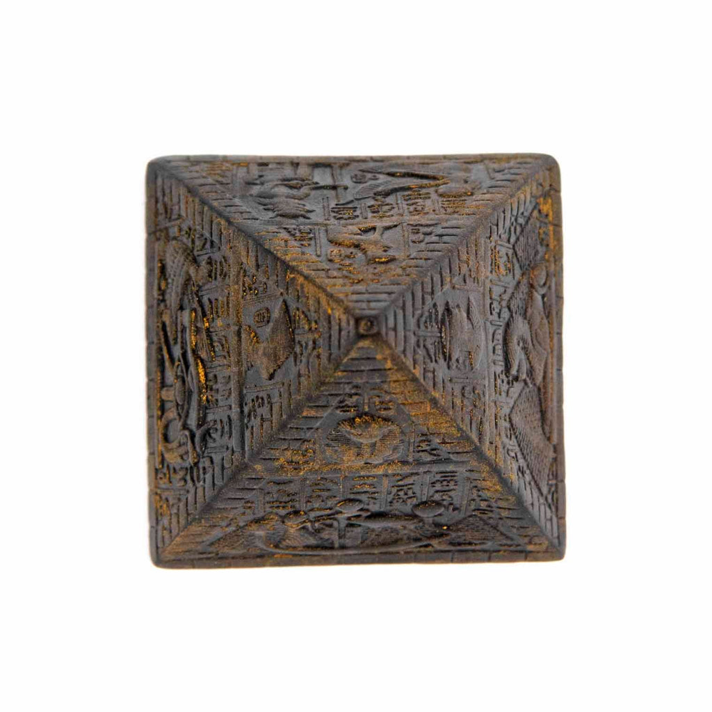 Golden Resin Pyramid-Siesta Crafts