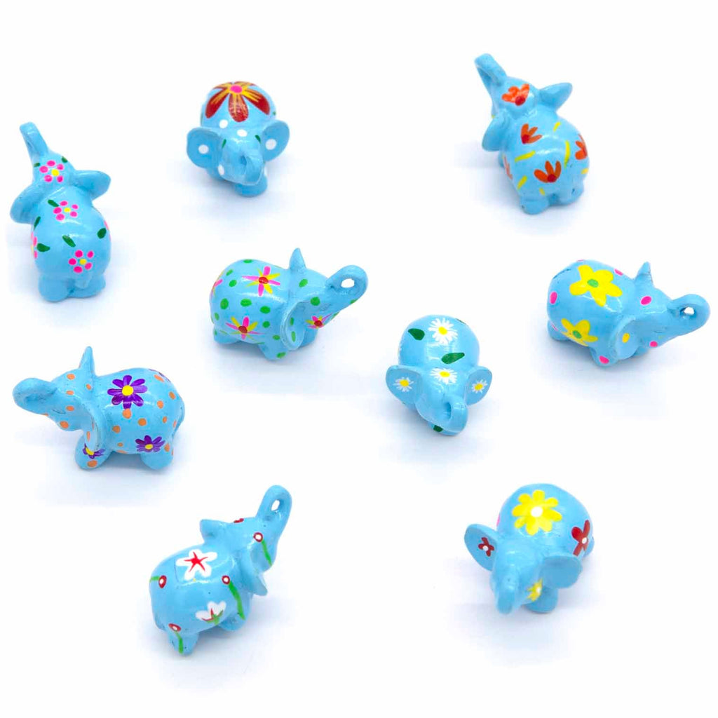 Mini Painted Resin Elephant-Siesta Crafts