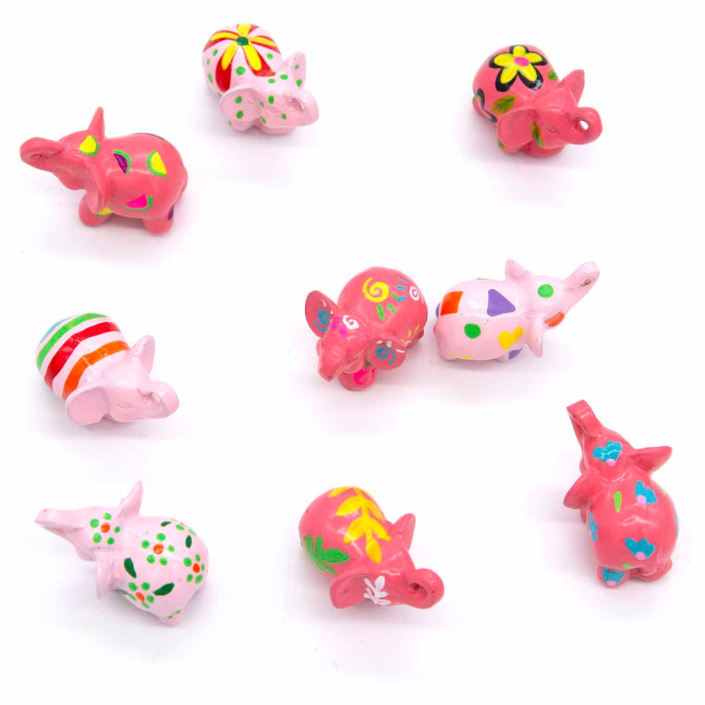 Mini Painted Resin Elephant-Siesta Crafts