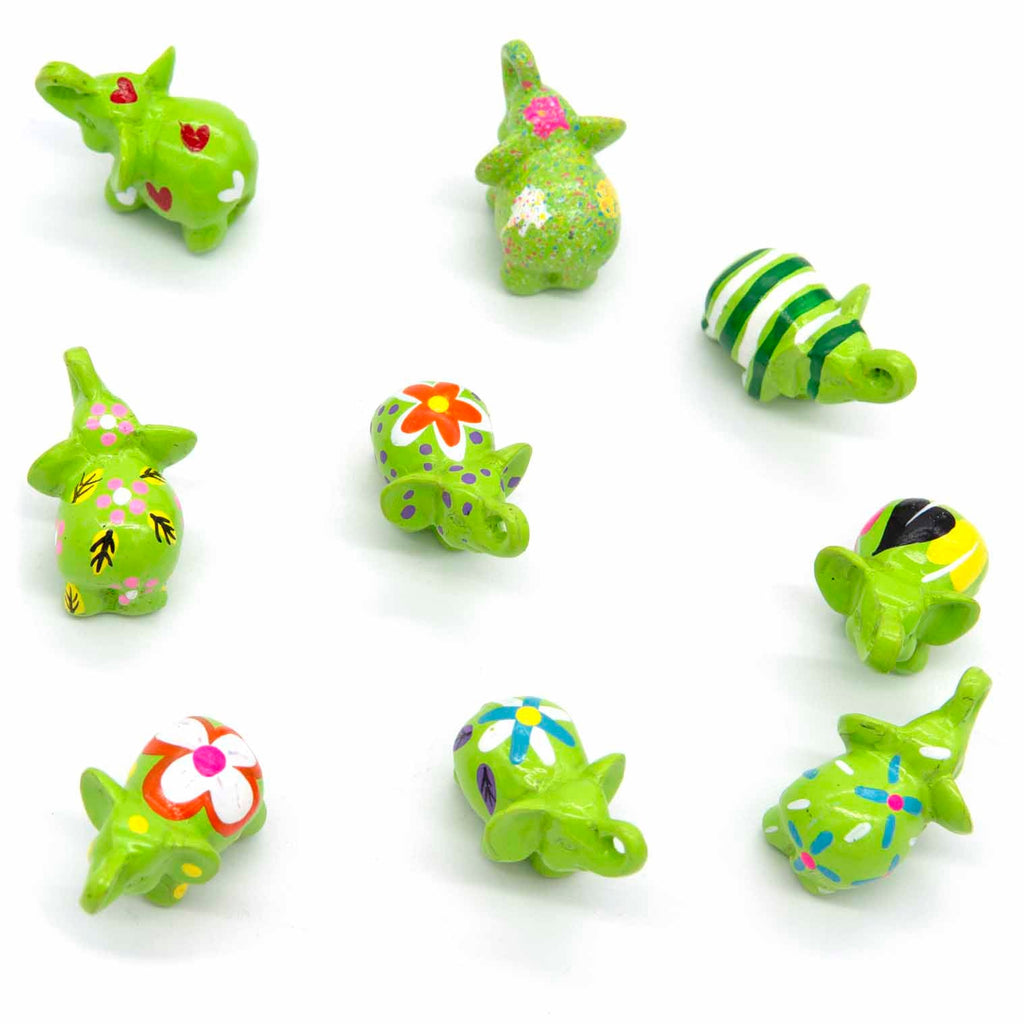 Mini Painted Resin Elephant-Siesta Crafts