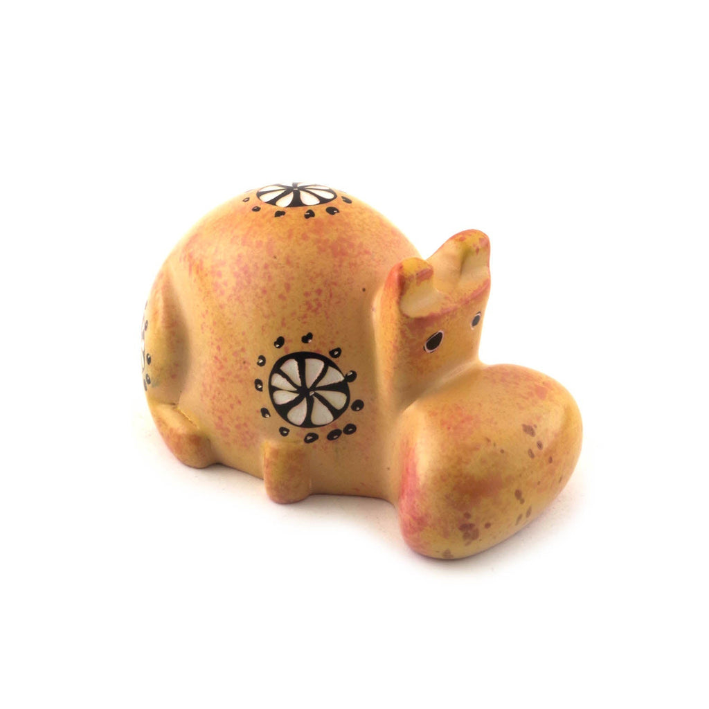 Soapstone Hippo Paperweight-Siesta Crafts