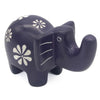 Soapstone Patterned Elephant-Siesta Crafts