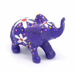 Medium Painted Resin Elephant-Siesta Crafts