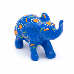 Medium Painted Resin Elephant-Siesta Crafts