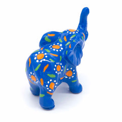 Medium Painted Resin Elephant-Siesta Crafts