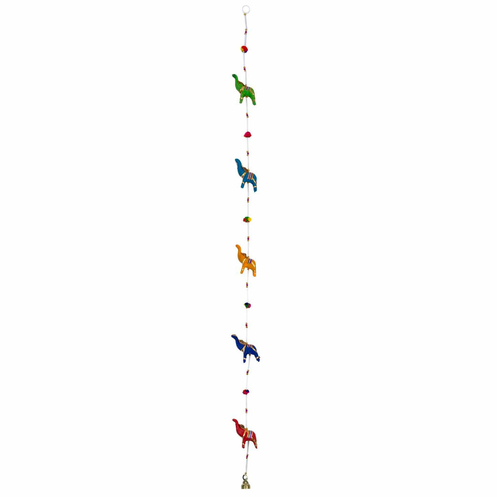 String of Elephants with Bell-Siesta Crafts