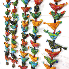 String of Birds with Bell-Siesta Crafts