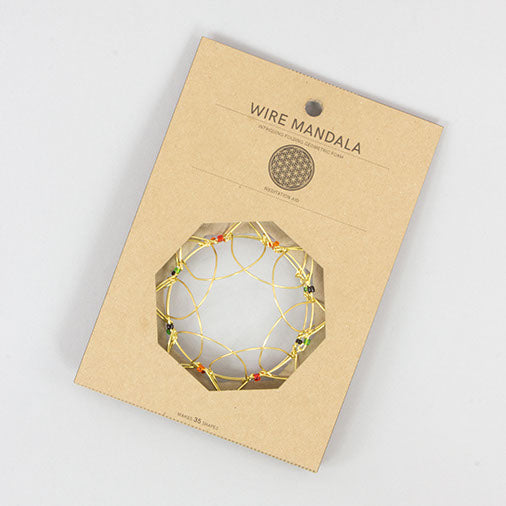 Packaging for Folding Wire Mandala-Siesta Crafts