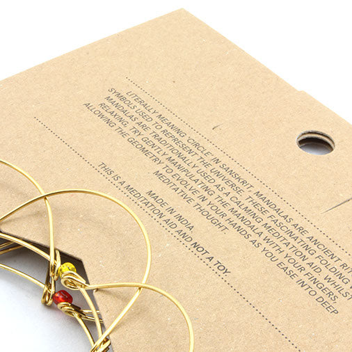 Folding Wire Mandala - POS Packaged-Siesta Crafts