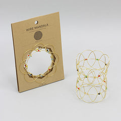 Folding Wire Mandala - POS Packaged-Siesta Crafts