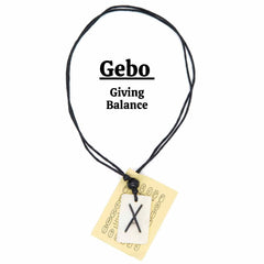 Rune Pendant Necklace-Siesta Crafts