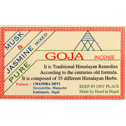 Goja - Musk and Jasmine Incense-Siesta Crafts