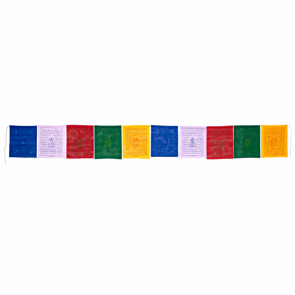 Tibetan Prayer Flags - Medium-Siesta Crafts