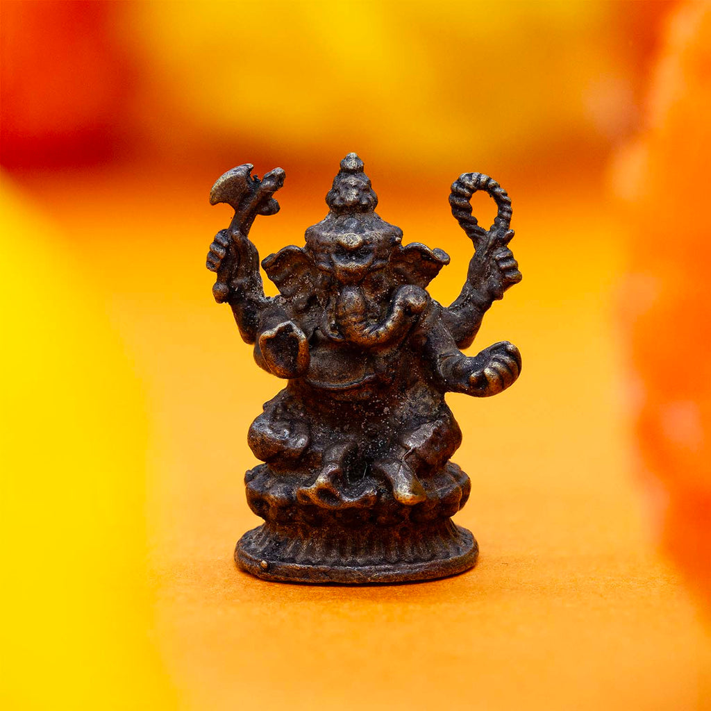 Mini Metal Ganesh