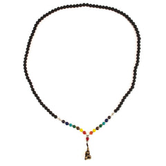 Lava Bead and Chakra Buddha Mallah Beads-Siesta Crafts