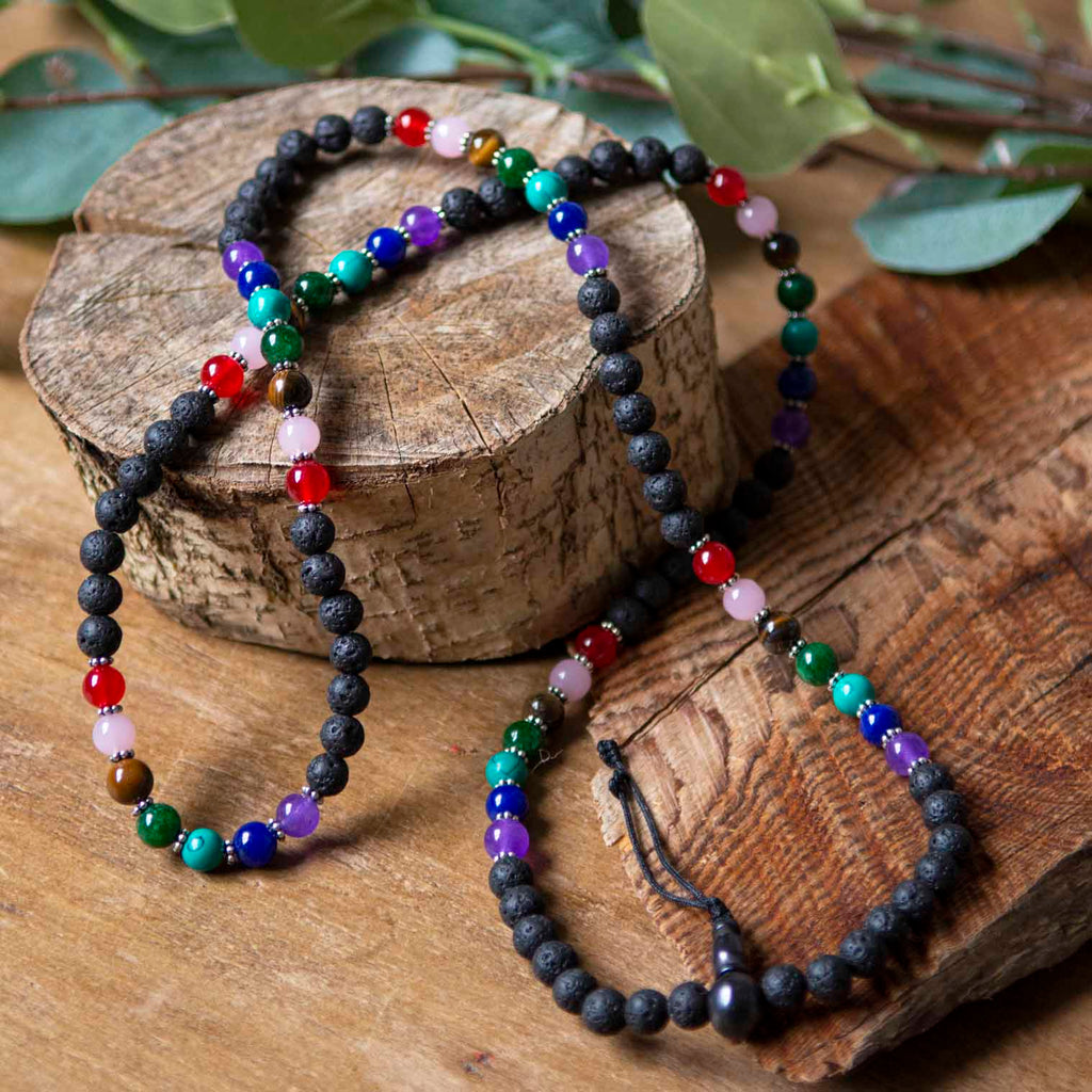 Seven Chakra Mallah Beads-Siesta Crafts