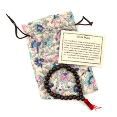 Wrist Mallah in Recycled Sari Pouch-Siesta Crafts