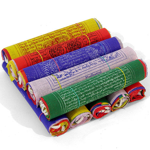 Tibetan Prayer Flags - Medium-Siesta Crafts