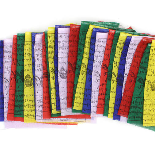 Tibetan Prayer Flags - Long-Siesta Crafts
