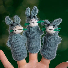 Peruvian Finger Puppet - Donkey