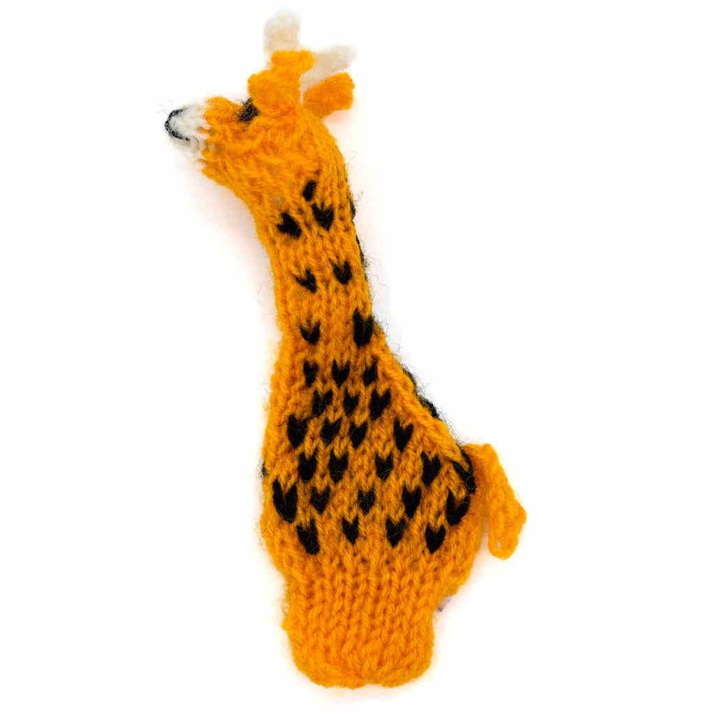 Peruvian Finger Puppet - Giraffe