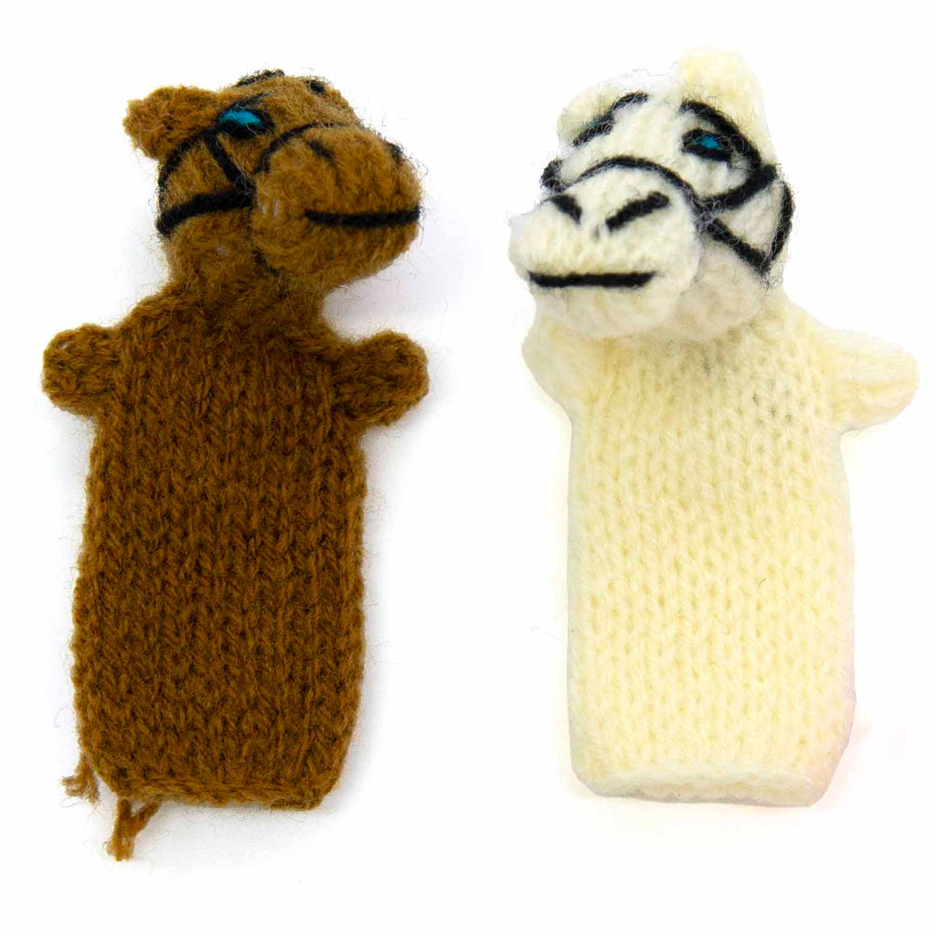 Peruvian Finger Puppet - Horse-Siesta Crafts