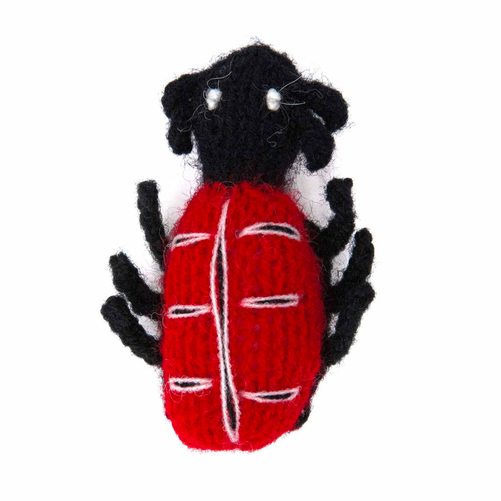 Peruvian Finger Puppet - Ladybird-Siesta Crafts